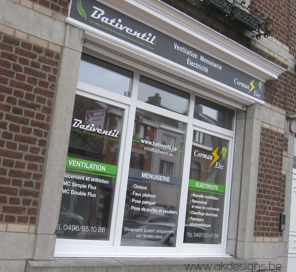 Photo du show room de Bativentil